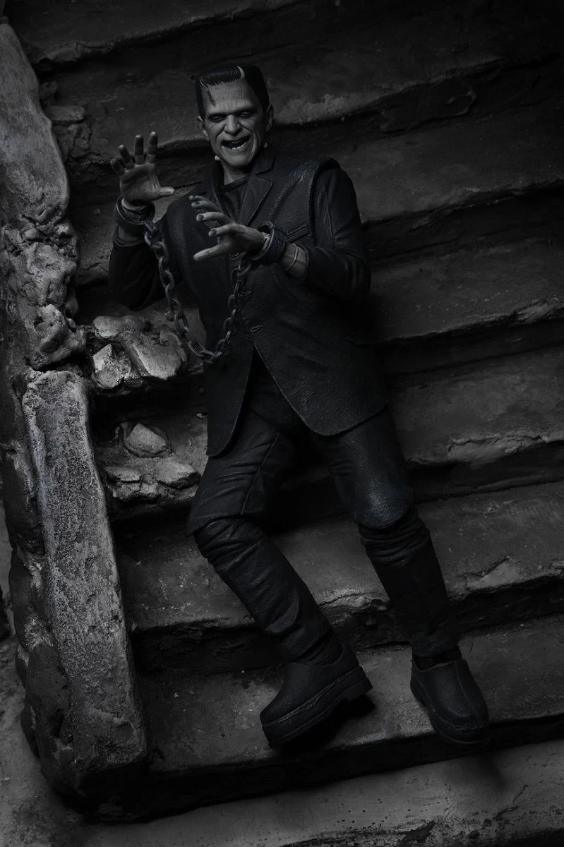 NECA Frankensteins Monster - Ultimate Monster Actionfigur (schwarz/weiß) 13 NECA Frankensteins Monster - Ultimate Monster Actionfigur (schwarz/weiß) – Bild 13