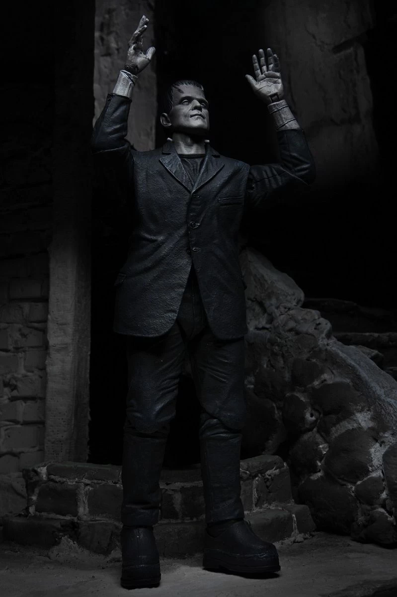 NECA Frankensteins Monster - Ultimate Monster Actionfigur (schwarz/weiß) 6 NECA Frankensteins Monster - Ultimate Monster Actionfigur (schwarz/weiß) – Bild 6