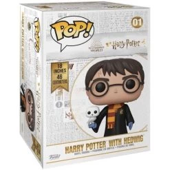 FUNKO POP! - Harry Potter Mit Hedwig Figur - Harry Potter 46cm -FUNKO Store 1 funko pop figure harry potter harry potter supersized 18 box