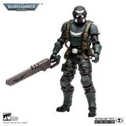 Warhammer 40k - Darktide Veteran Guardsman Figur -FUNKO Store 10971 warhammer 40000 7in figures wv6 cadian veteran guard dark tide 03 logos