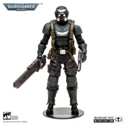 Warhammer 40k - Darktide Veteran Guardsman Figur -FUNKO Store 10971 warhammer 40000 7in figures wv6 cadian veteran guard dark tide 04 logos