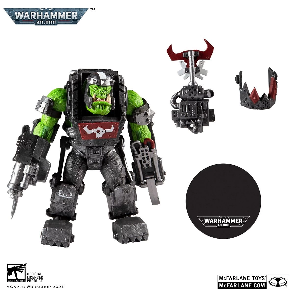 Warhammer 40k - Ork Meganob With Shoota - Megafigur 1 Warhammer 40k - Ork Meganob With Shoota - Megafigur
