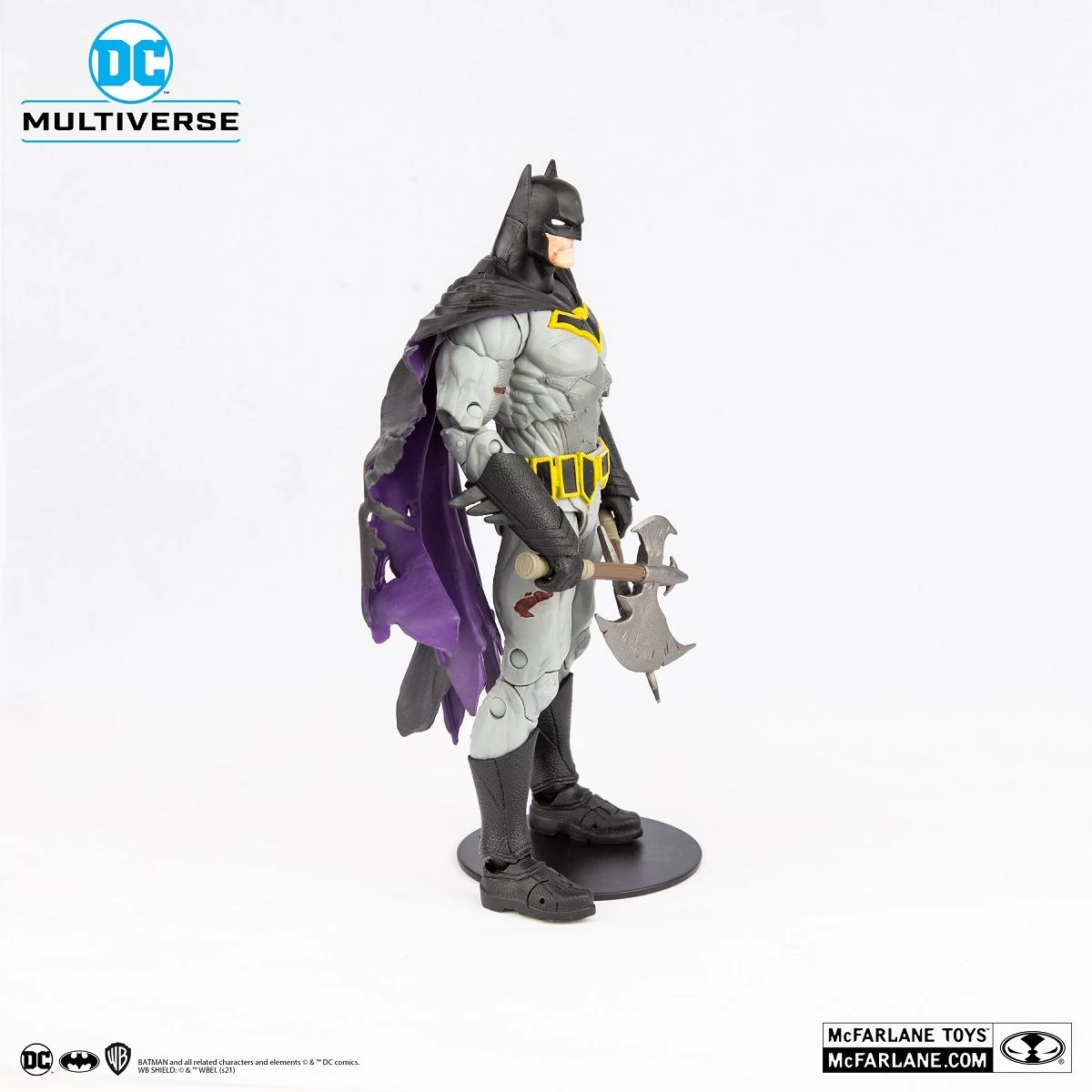 DC Multiverse - Batman With Battle Damage Actionfigur 5 DC Multiverse - Batman With Battle Damage Actionfigur – Bild 5