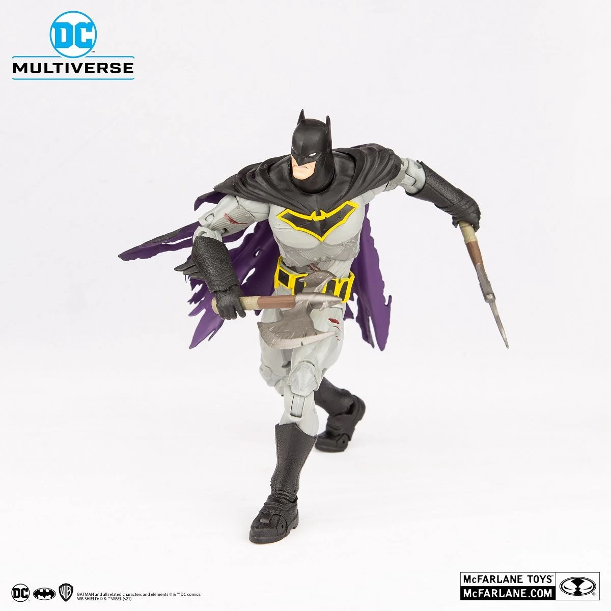 DC Multiverse - Batman With Battle Damage Actionfigur 7 DC Multiverse - Batman With Battle Damage Actionfigur – Bild 7