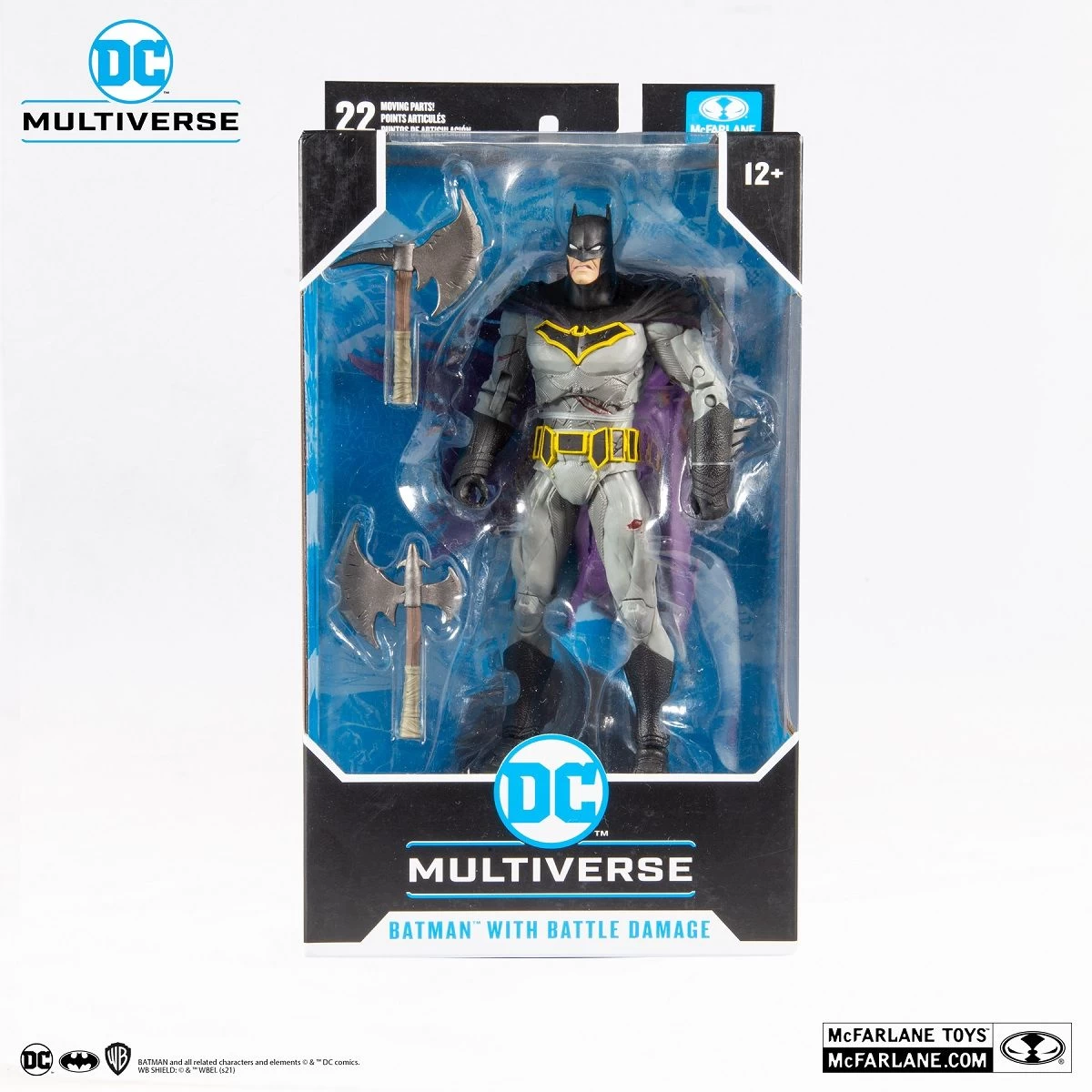 DC Multiverse - Batman With Battle Damage Actionfigur 8 DC Multiverse - Batman With Battle Damage Actionfigur – Bild 8