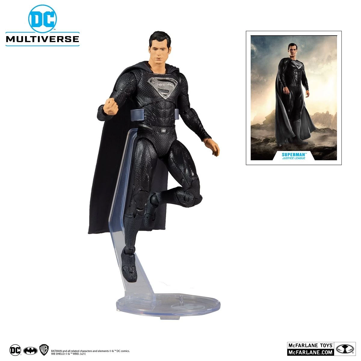 DC Justice League Movie - Superman Actionfigur 2 DC Justice League Movie - Superman Actionfigur – Bild 2