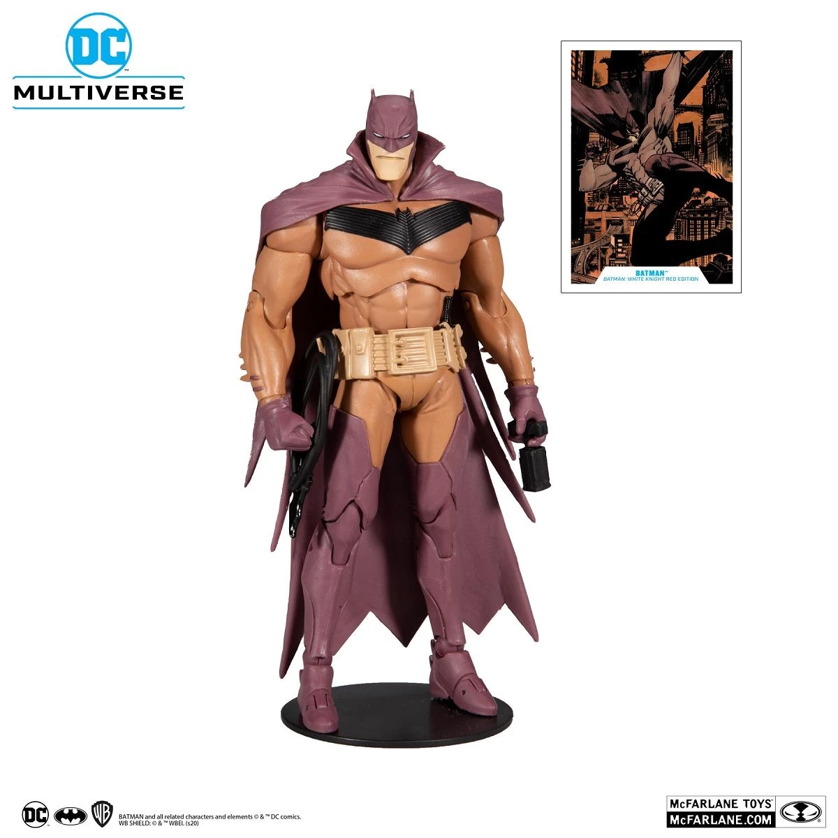 DC Multiverse White Knight Batman - Red Variant - Actionfigur 1 DC Multiverse White Knight Batman - Red Variant - Actionfigur
