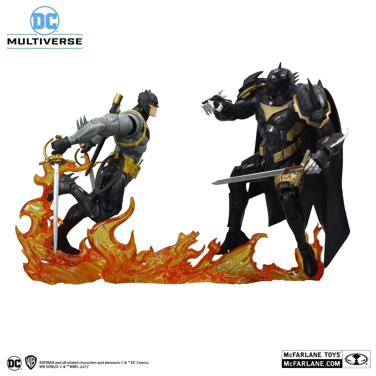 DC Multiverse - Batman Vs Azrael (Armor 2-Pack) Actionfiguren 1 DC Multiverse - Batman Vs Azrael (Armor 2-Pack) Actionfiguren