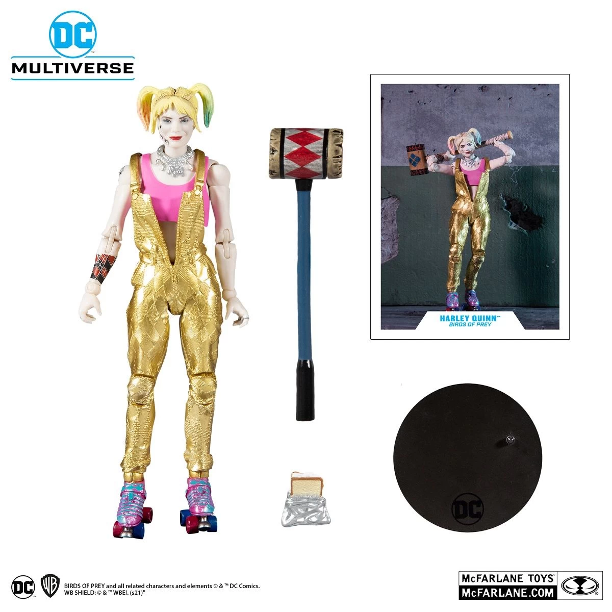 DC Multiverse - Harley Quinn - Birds Of Prey - Actionfigur 1 DC Multiverse - Harley Quinn - Birds Of Prey - Actionfigur
