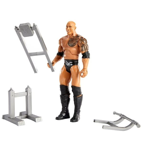 MATTEL WWE Wrekkin - The Rock Actionfigur 3 MATTEL WWE Wrekkin - The Rock Actionfigur – Bild 3