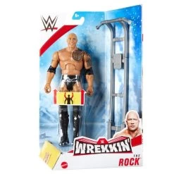 MATTEL WWE Wrekkin - The Rock Actionfigur 11 MATTEL WWE Wrekkin - The Rock Actionfigur -FUNKO Store 194037 5