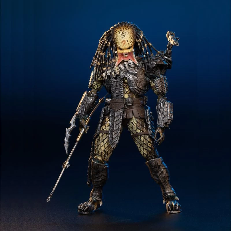 Alien Vs Predator - Unmasked Scar Predator PX Figur 2 Alien Vs Predator - Unmasked Scar Predator PX Figur – Bild 2