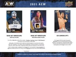 Upper Deck All Elite Wrestling (AEW) 2021 Hobby Box (EN) 6 Upper Deck All Elite Wrestling (AEW) 2021 Hobby Box (EN) -FUNKO Store 2021 aew hobby 2 1 1