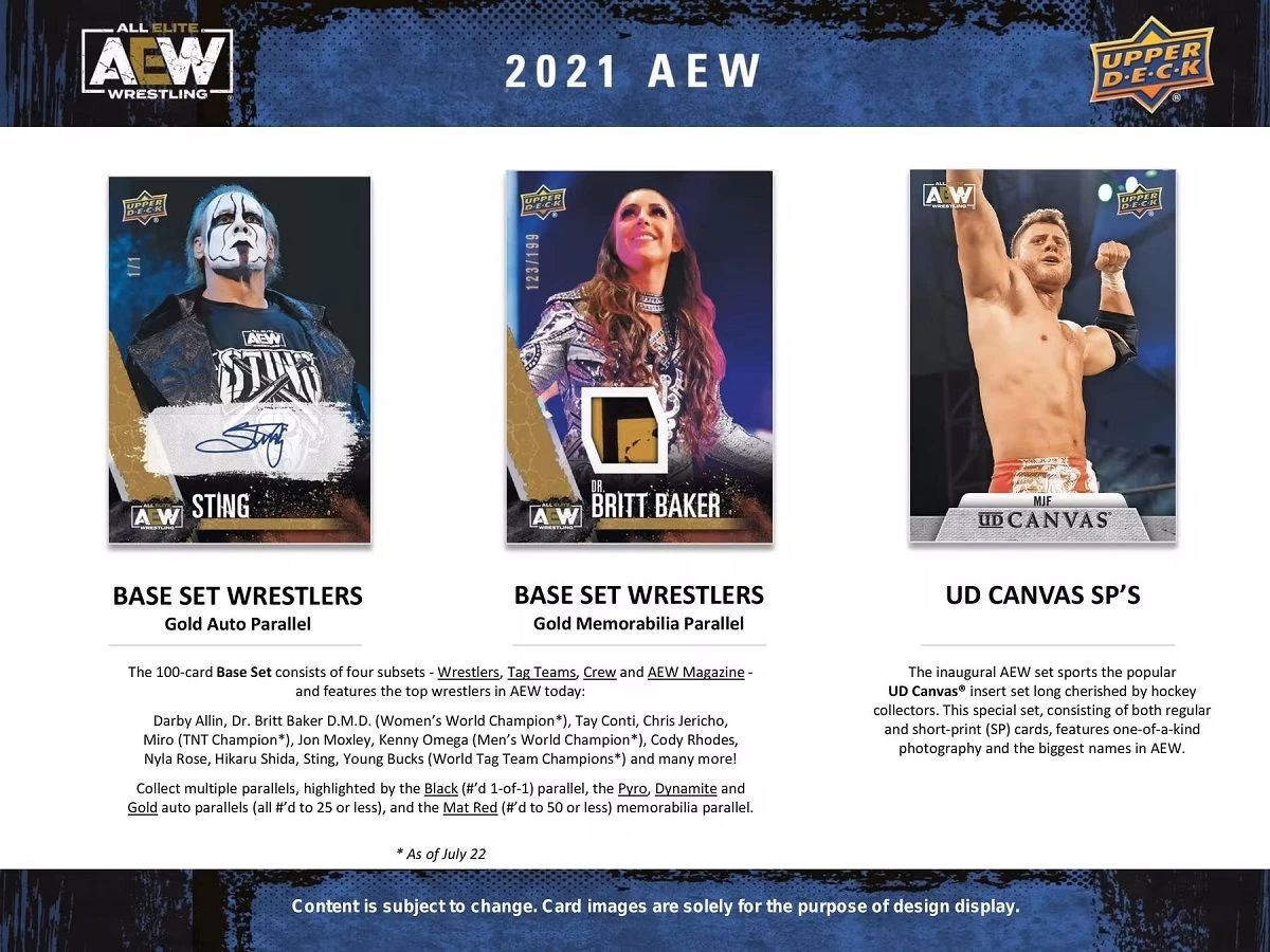Upper Deck All Elite Wrestling (AEW) 2021 Hobby Box (EN) 3 Upper Deck All Elite Wrestling (AEW) 2021 Hobby Box (EN) – Bild 3