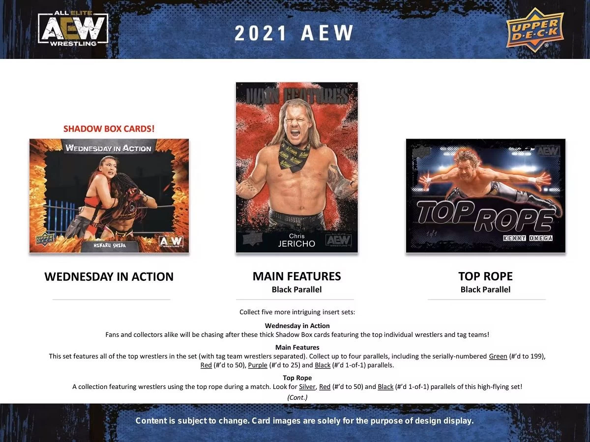 Upper Deck All Elite Wrestling (AEW) 2021 Hobby Box (EN) 2 Upper Deck All Elite Wrestling (AEW) 2021 Hobby Box (EN) – Bild 2