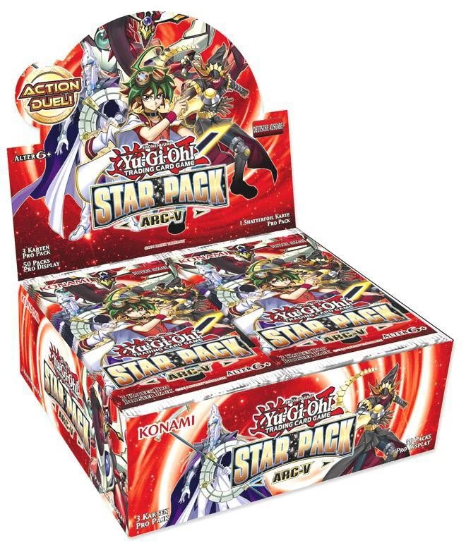 Konami Yu-Gi-Oh! Star Pack 2015 ARC-V Booster Display (DE) 1 Konami Yu-Gi-Oh! Star Pack 2015 ARC-V Booster Display (DE)