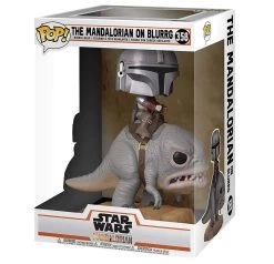 FUNKO POP - Star Wars Deluxe - The Mandalorian On Blurrg Figur