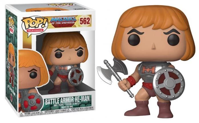 FUNKO POP! - Masters Of The Universe - Battle Armor He-Man Figur 1 FUNKO POP! - Masters Of The Universe - Battle Armor He-Man Figur