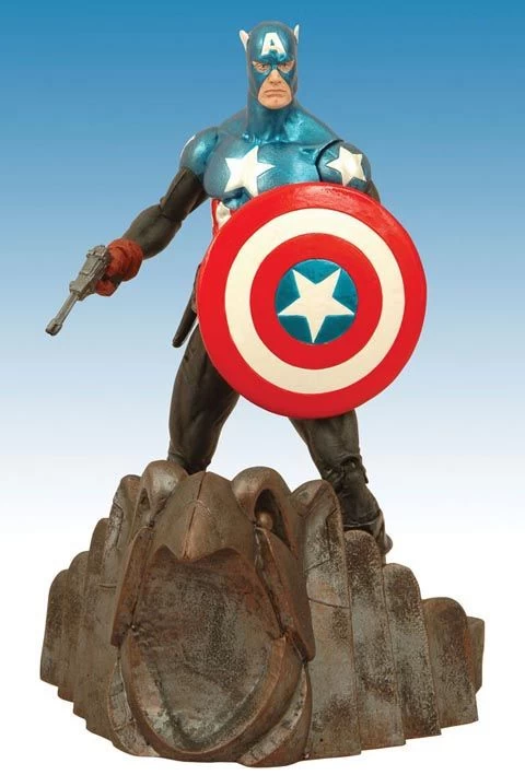 Diamond Select Marvel Select Figur - Captain America Special Collectors Edition 1 Diamond Select Marvel Select Figur - Captain America Special Collectors Edition