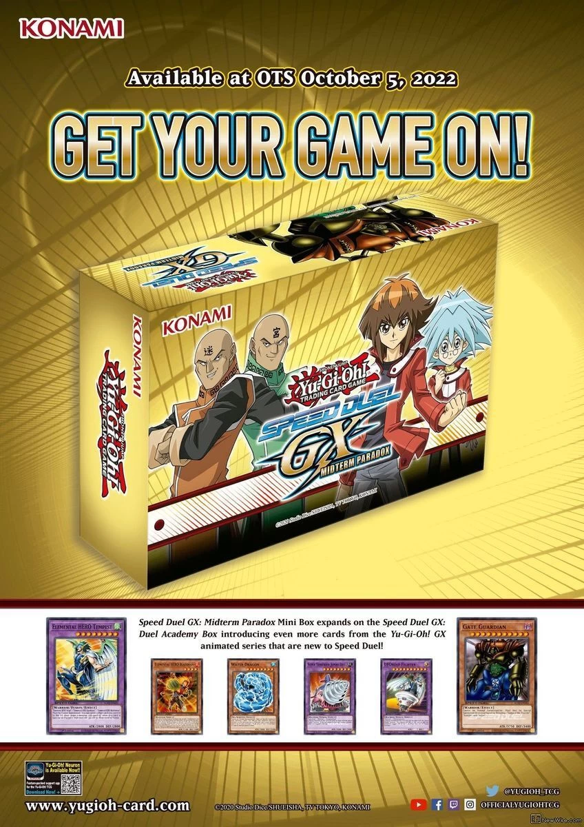 Konami Yu-Gi-Oh! Speed Duel GX: Midterm Paradox - Minibox (DE) 2 Konami Yu-Gi-Oh! Speed Duel GX: Midterm Paradox - Minibox (DE) – Bild 2