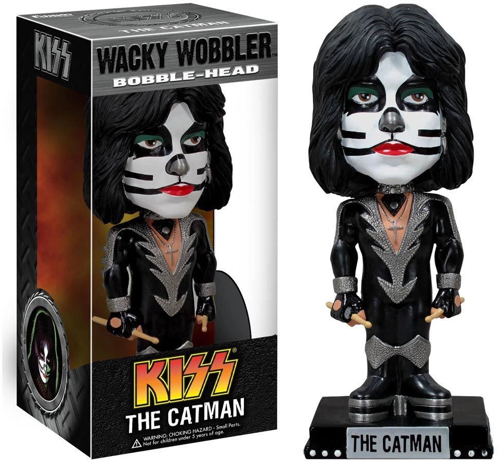 FUNKO Kiss The Catman Wacky Wobbler Bobble-Head 1 FUNKO Kiss The Catman Wacky Wobbler Bobble-Head