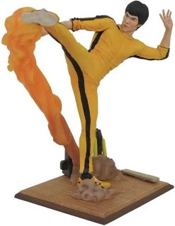 Diamond Select Gallery Statue - Bruce Lee - Kicking 25cm