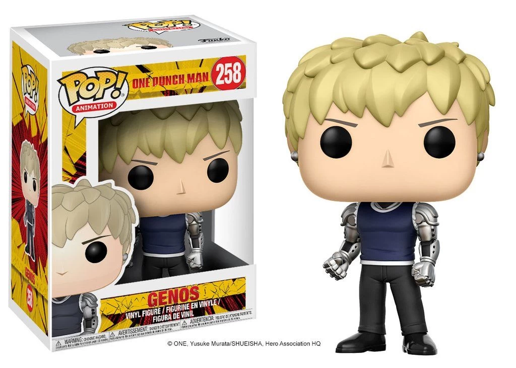 FUNKO POP! - Animation - One Punch Man - Genos Figur 1 FUNKO POP! - Animation - One Punch Man - Genos Figur