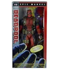 NECA Marvel Comics - DEADPOOL 1/4 Scale Actionfigur 45cm -FUNKO Store 4b1398d813fce5cc0bd778a569a15c31868bae7af16e63f0ca58b175254ff6af