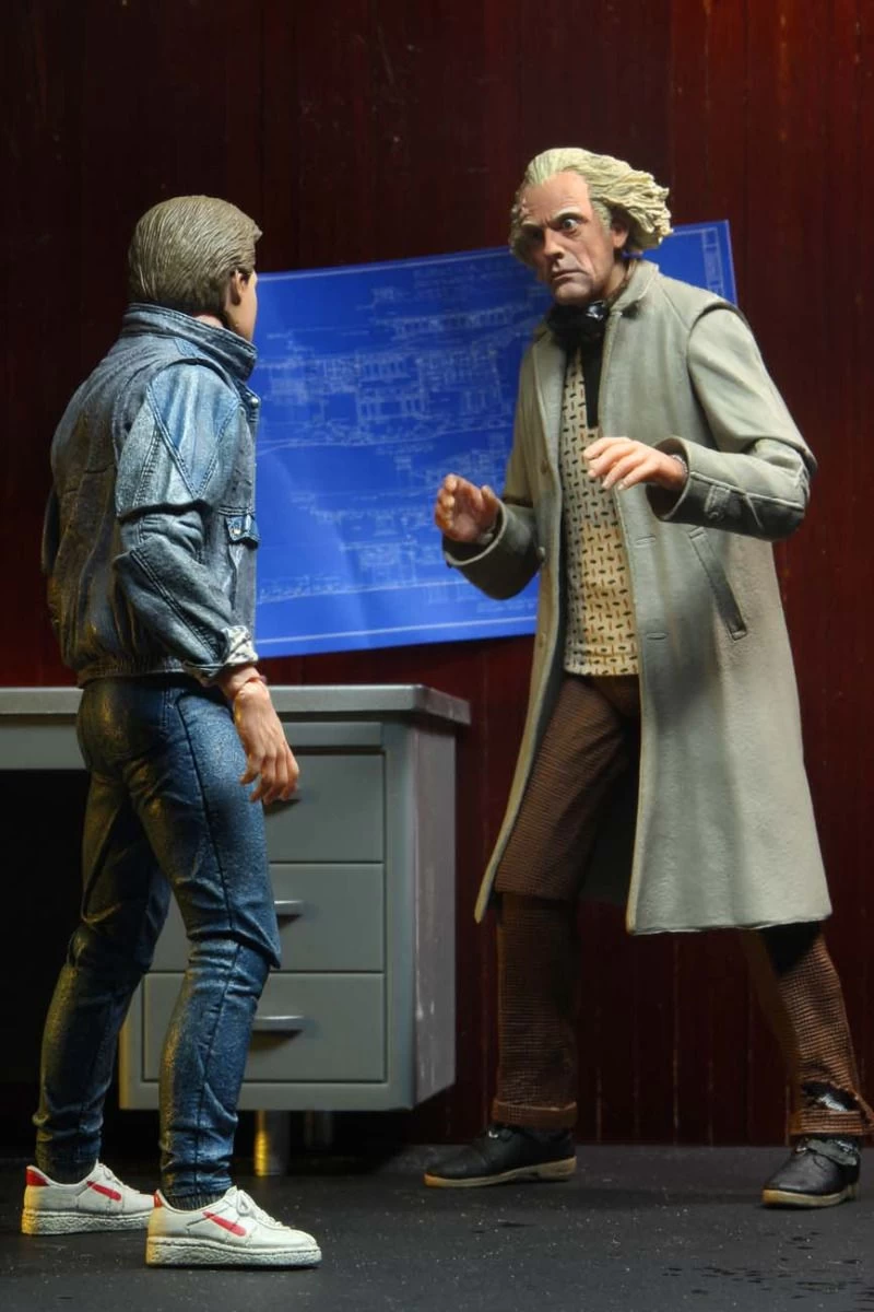 NECA Zurück In Die Zukunft - Doc Brown Ultimate Actionfigur 11 NECA Zurück In Die Zukunft - Doc Brown Ultimate Actionfigur – Bild 11