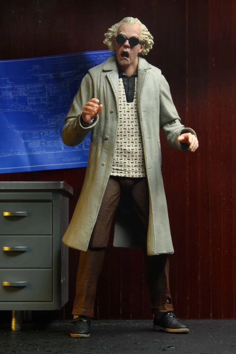 NECA Zurück In Die Zukunft - Doc Brown Ultimate Actionfigur 12 NECA Zurück In Die Zukunft - Doc Brown Ultimate Actionfigur – Bild 12