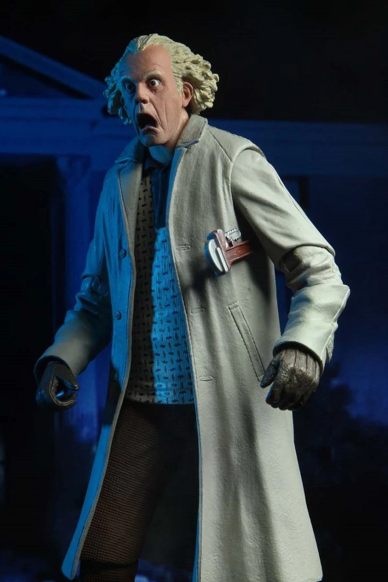 NECA Zurück In Die Zukunft - Doc Brown Ultimate Actionfigur 2 NECA Zurück In Die Zukunft - Doc Brown Ultimate Actionfigur – Bild 2