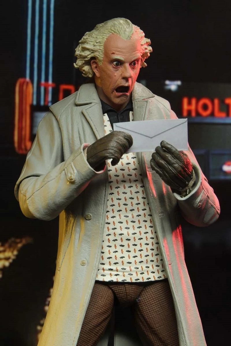 NECA Zurück In Die Zukunft - Doc Brown Ultimate Actionfigur 5 NECA Zurück In Die Zukunft - Doc Brown Ultimate Actionfigur – Bild 5