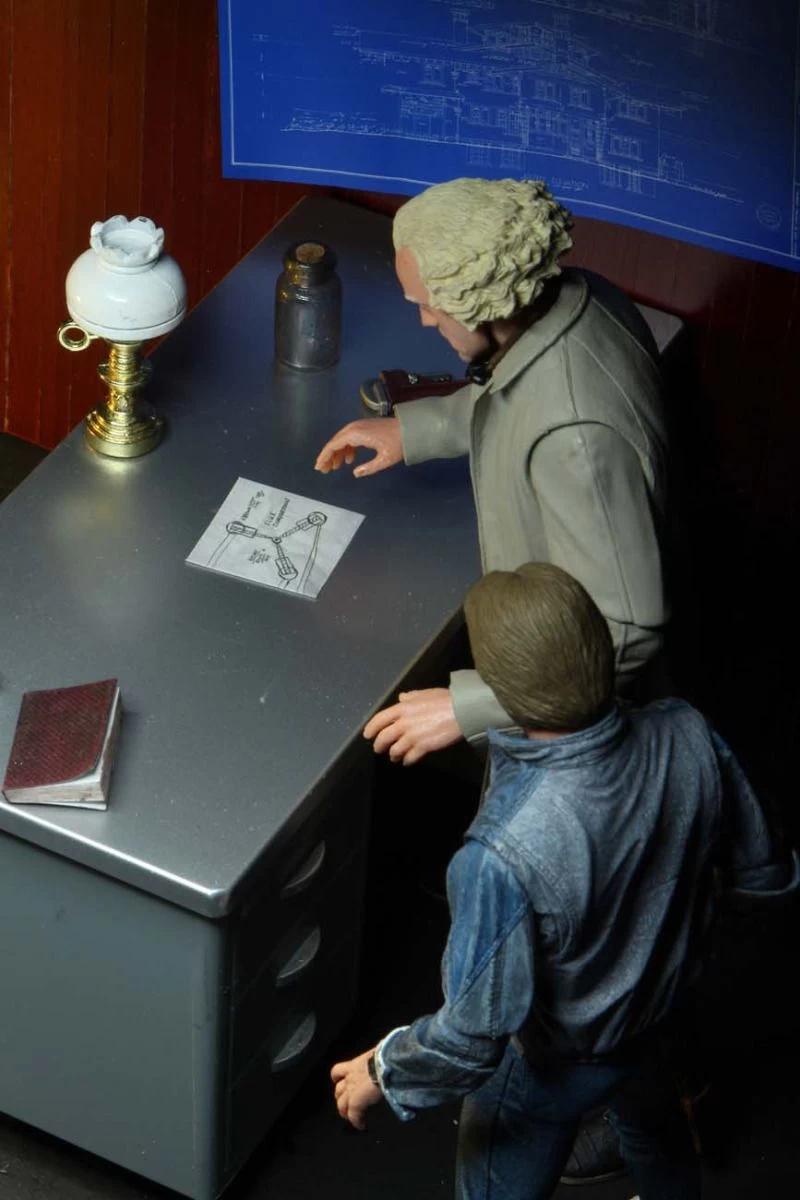 NECA Zurück In Die Zukunft - Doc Brown Ultimate Actionfigur 9 NECA Zurück In Die Zukunft - Doc Brown Ultimate Actionfigur – Bild 9