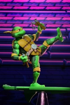 NECA Teenage Mutant Ninja Turtles (1990 Video-Game) - Michelangelo Actionfigur -FUNKO Store 54117 4