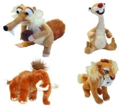 Diverse Ice Age 3 - Plüsch Set Series I (4er Set)