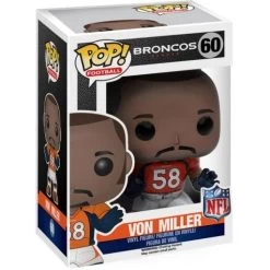 FUNKO POP! - Von Miller Figur - NFL Denver Broncos (Home) -FUNKO Store 60 funko pop figure nfl von miller box