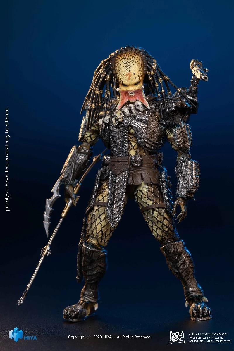 Alien Vs Predator - Unmasked Scar Predator PX Figur 6 Alien Vs Predator - Unmasked Scar Predator PX Figur – Bild 6