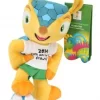 Diverse Fuleco Plüsch Maskottchen 20cm WM 2014 Brasilien (Fuß Auf Ball)
