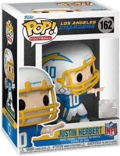 FUNKO POP! - Justin Herbert Figur - NFL Los Angeles Chargers Home -FUNKO Store 719h5l7nxal. ac sl1300