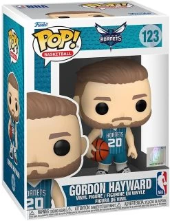 FUNKO POP! - Gordon Hayward Figur - NBA Charlotte Hornets (Teal Jersey) -FUNKO Store 71lmanni8ml. ac sl1300