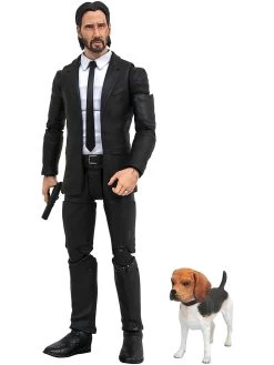 Diamond Select John Wick Select - John Wick With Dog