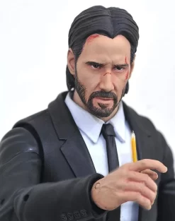 Diamond Select John Wick Select - John Wick With Dog -FUNKO Store 792617 3