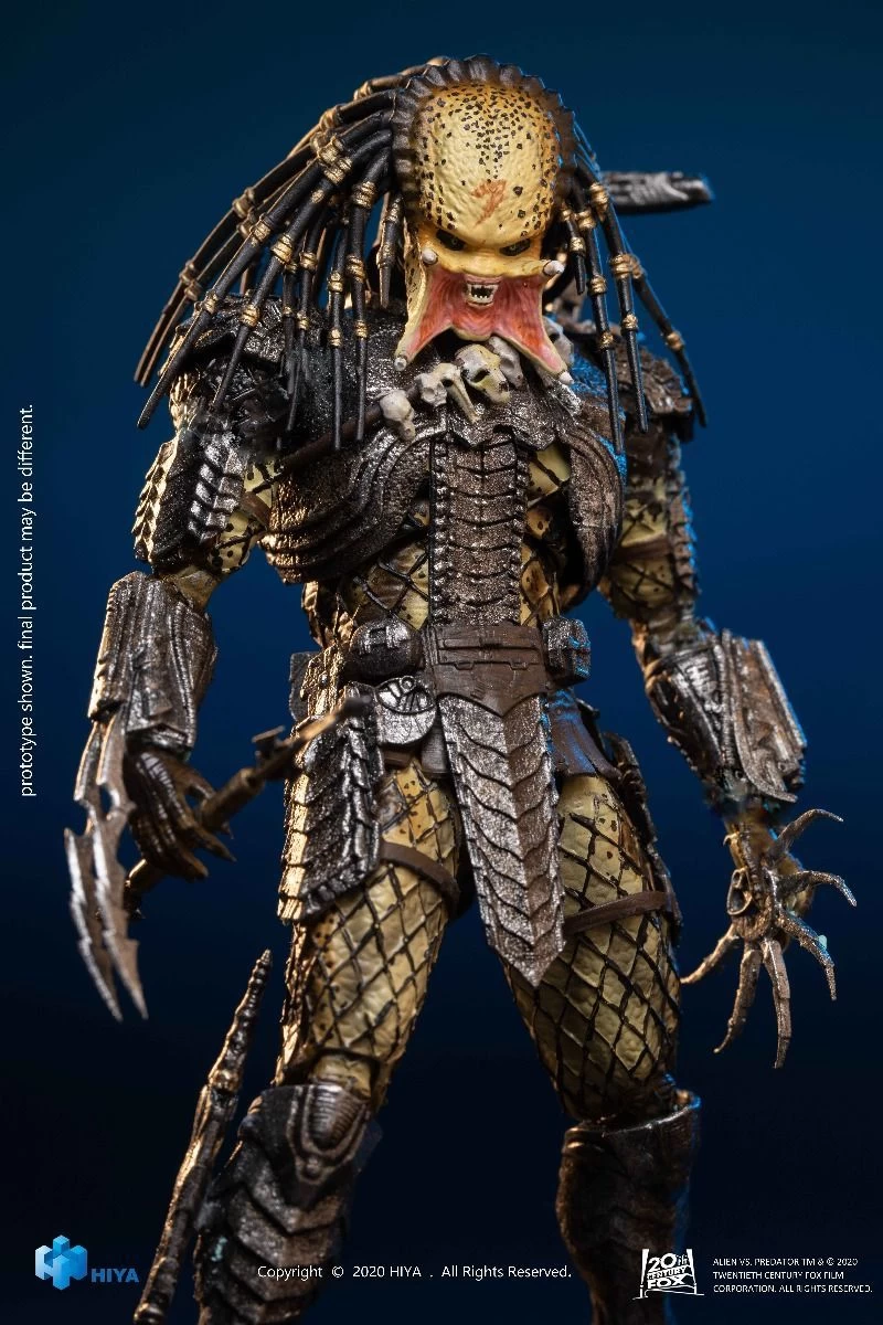 Alien Vs Predator - Unmasked Scar Predator PX Figur 10 Alien Vs Predator - Unmasked Scar Predator PX Figur – Bild 10