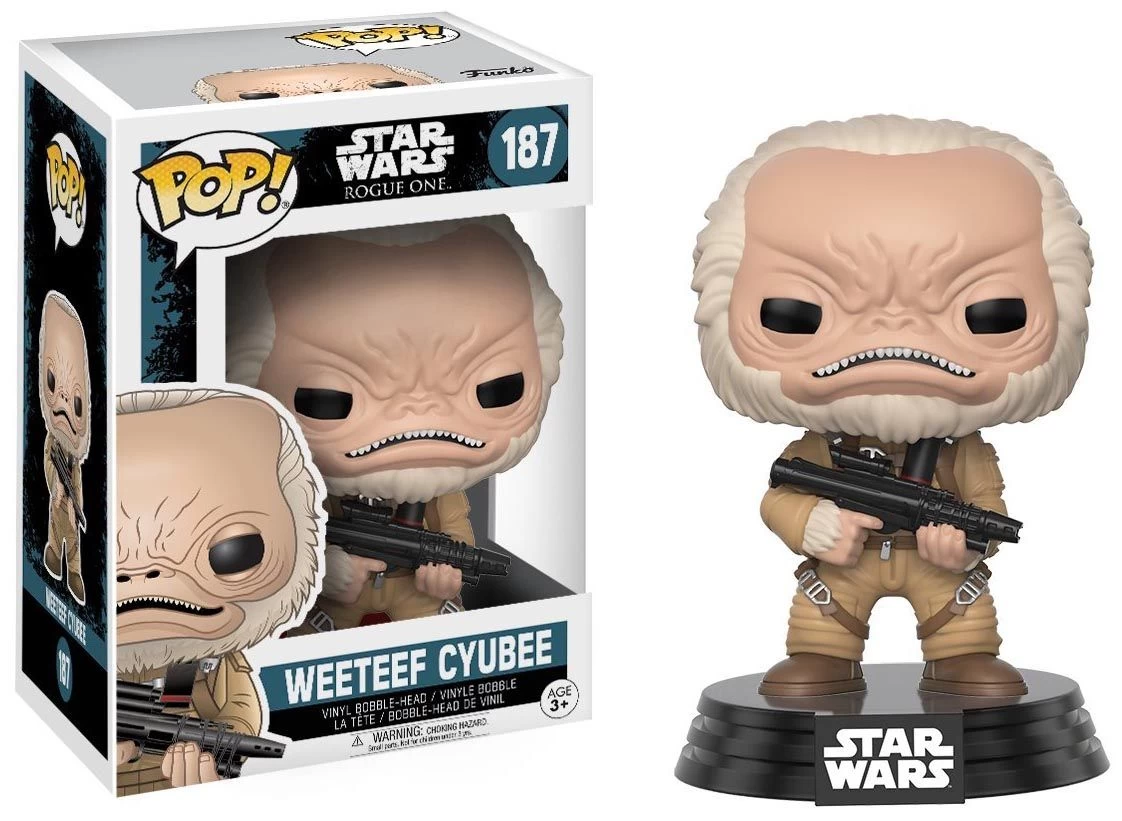 FUNKO POP! - Star Wars Rogue One - Weeteef Cyubee Figur 1 FUNKO POP! - Star Wars Rogue One - Weeteef Cyubee Figur