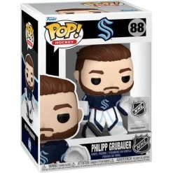 FUNKO NHL POP! - Philipp Grubauer - Seattle Kraken Home Figur -FUNKO Store 88 funko pop figure nhl philipp grubauer box