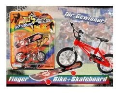 Diverse Finger-Bike Plus Finger-Skateboard