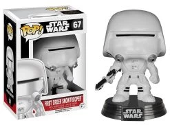 FUNKO POP! - Star Wars EP 7 - First Order Snowtrooper Figur