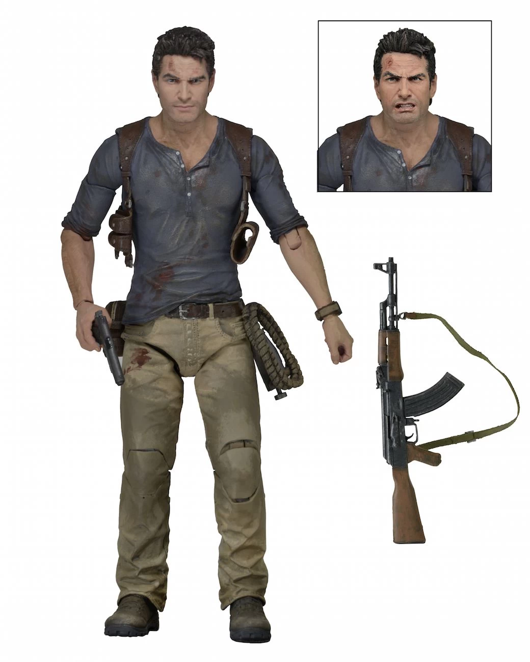 NECA Uncharted 4 - A Thiefs End - Ultimate Nathan Drake Actionfigur 1 NECA Uncharted 4 - A Thiefs End - Ultimate Nathan Drake Actionfigur