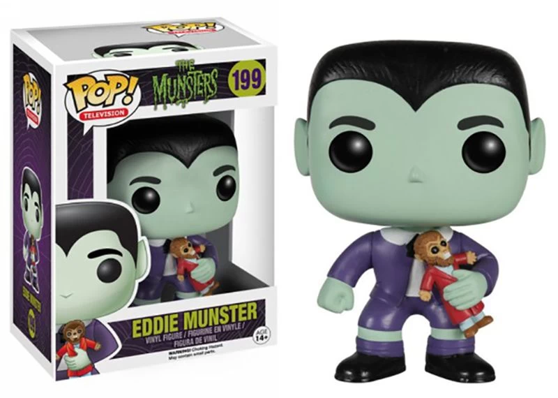 FUNKO POP! - The Munsters - Eddie Munster Figur 1 FUNKO POP! - The Munsters - Eddie Munster Figur