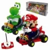 Diverse R/C Nintendo Mario Kart - Mario & Yoshi 2-Pack